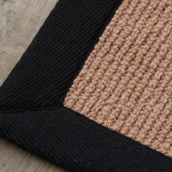 Cotton Binding Wool Sisal Rug