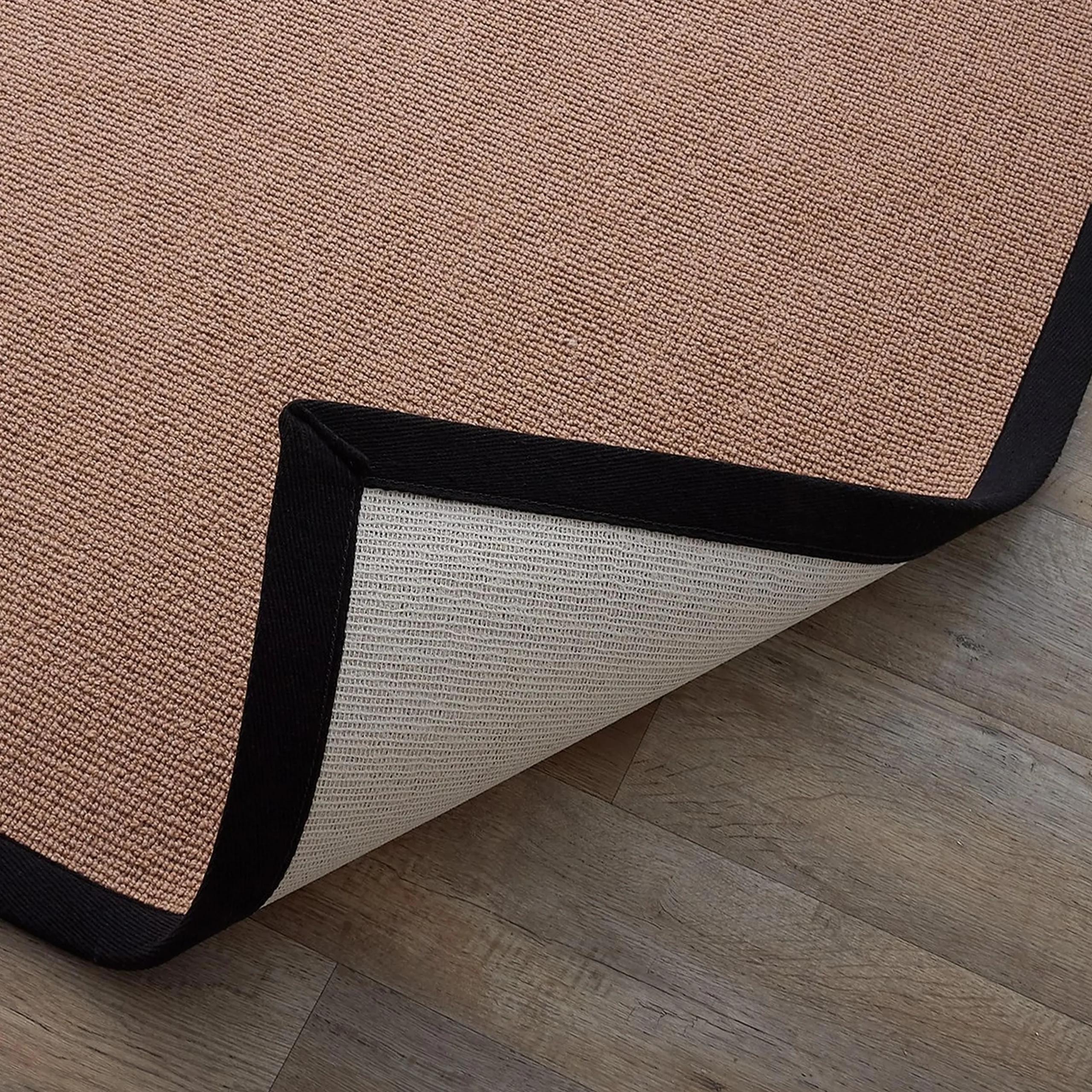 Cotton Binding Wool Sisal Rug
