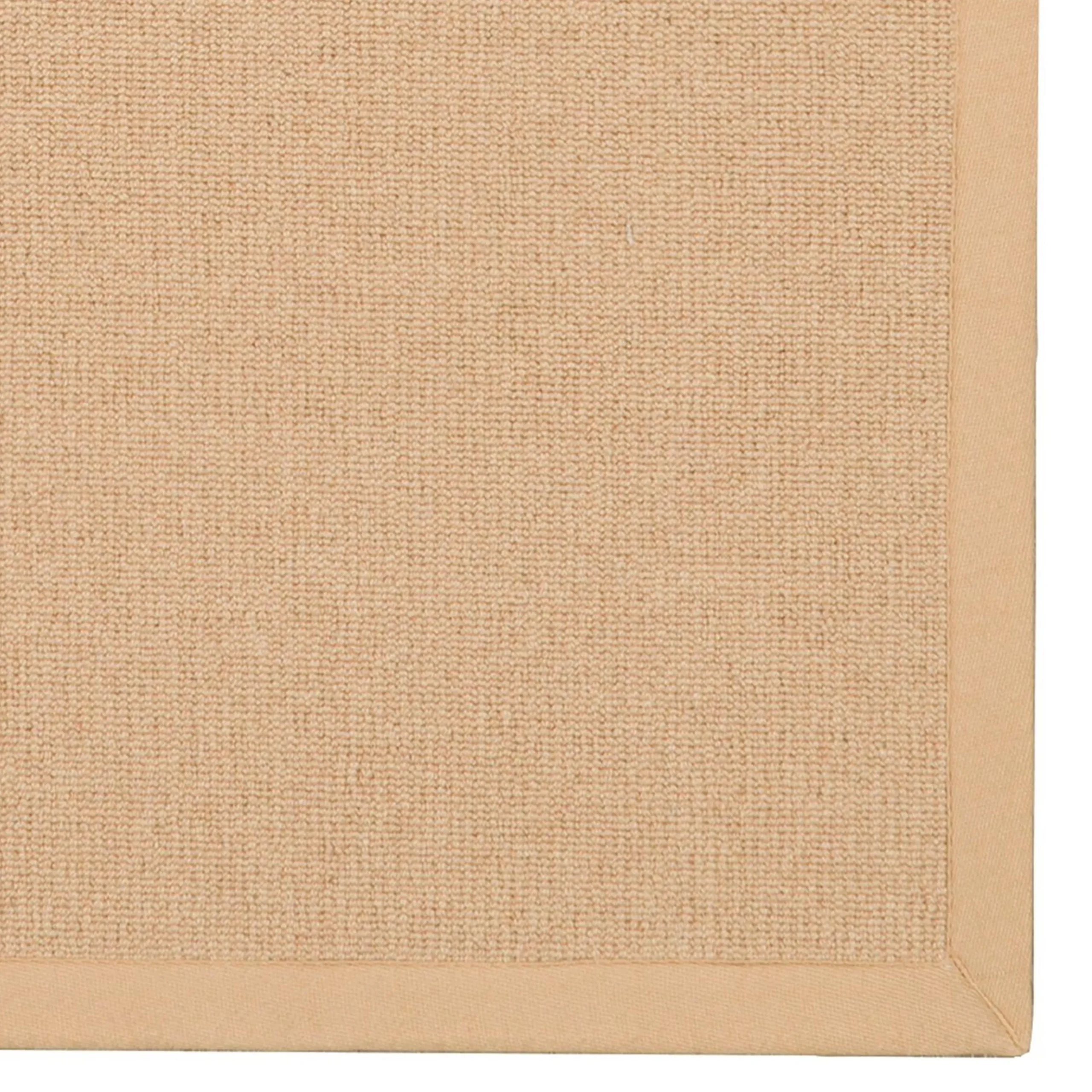Cotton Binding Wool Sisal Rug
