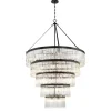 Crystal Alstro Five-Tier Chandelier