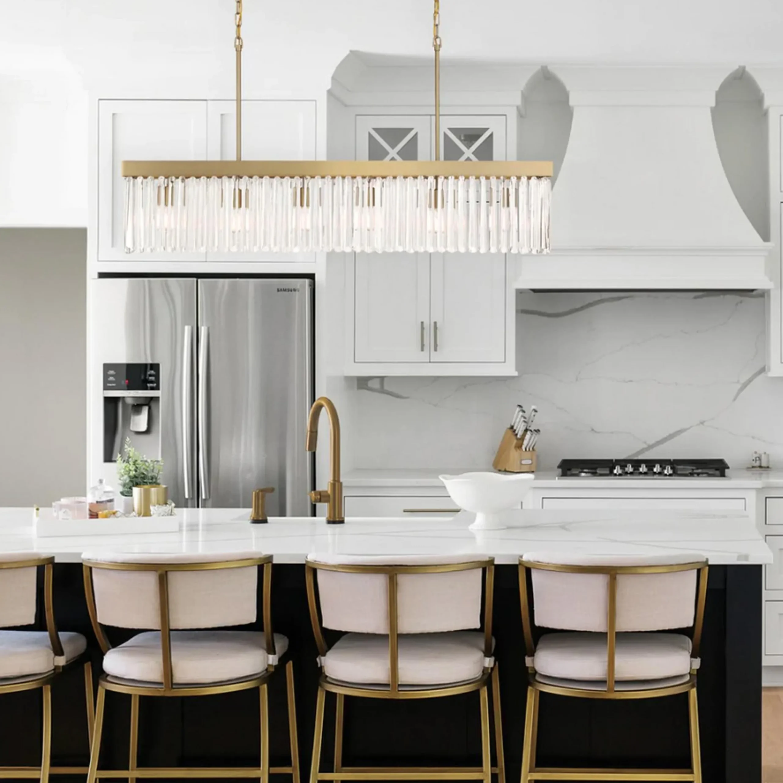 Crystal Alstro Island Chandelier