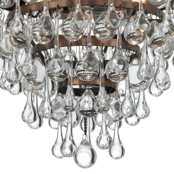 Crystal Ball Wedding Cake Ceiling Light