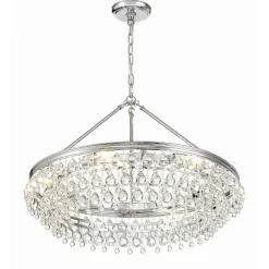 Crystal Ball Wedding Cake Chandelier