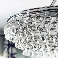 Crystal Ball Wedding Cake Chandelier