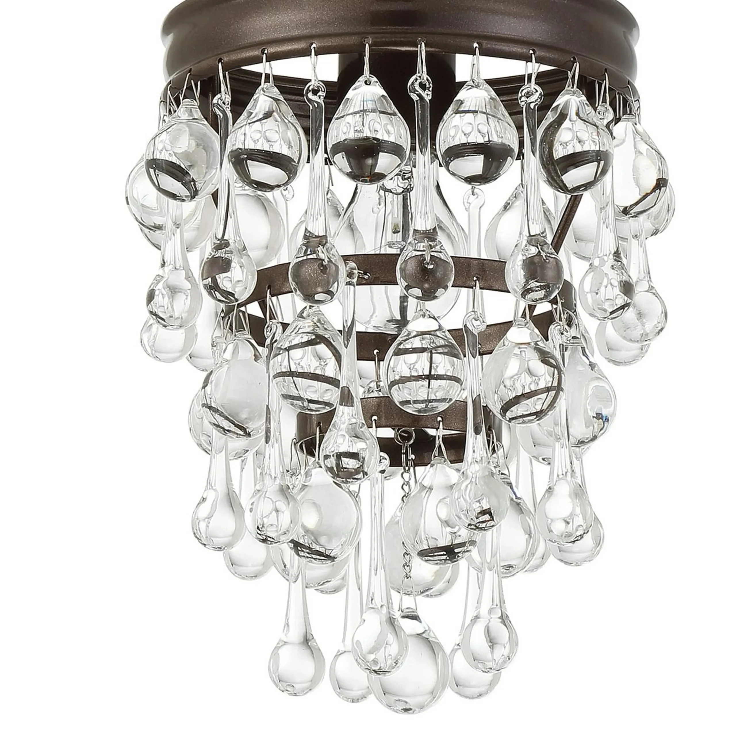Crystal Ball Wedding Cake Pendant - Convertible