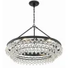 Crystal Ball Wedding Cake Chandelier