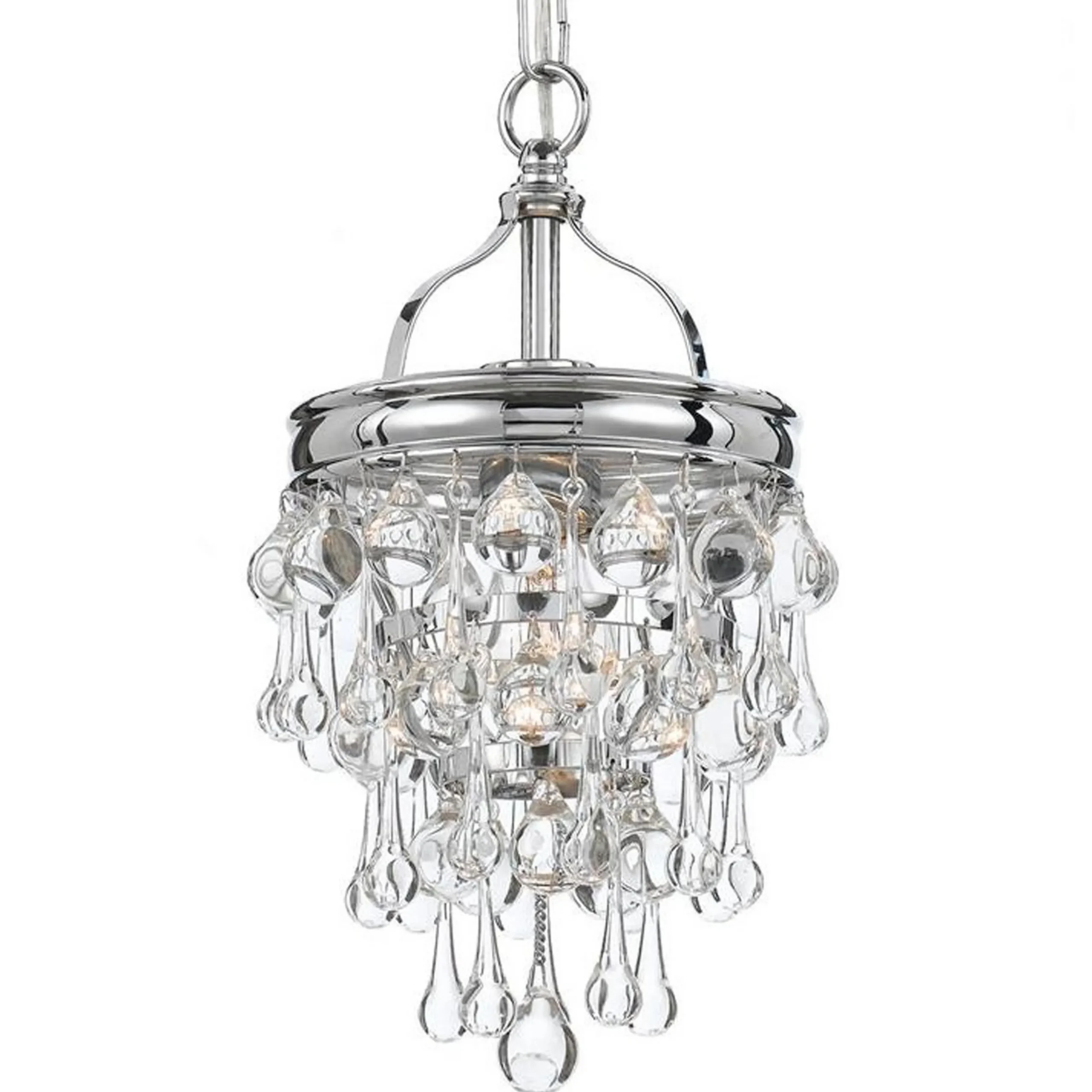 Crystal Ball Wedding Cake Pendant - Convertible