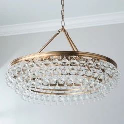 Crystal Ball Wedding Cake Chandelier