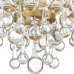 Crystal Ball Wedding Cake Ceiling Light