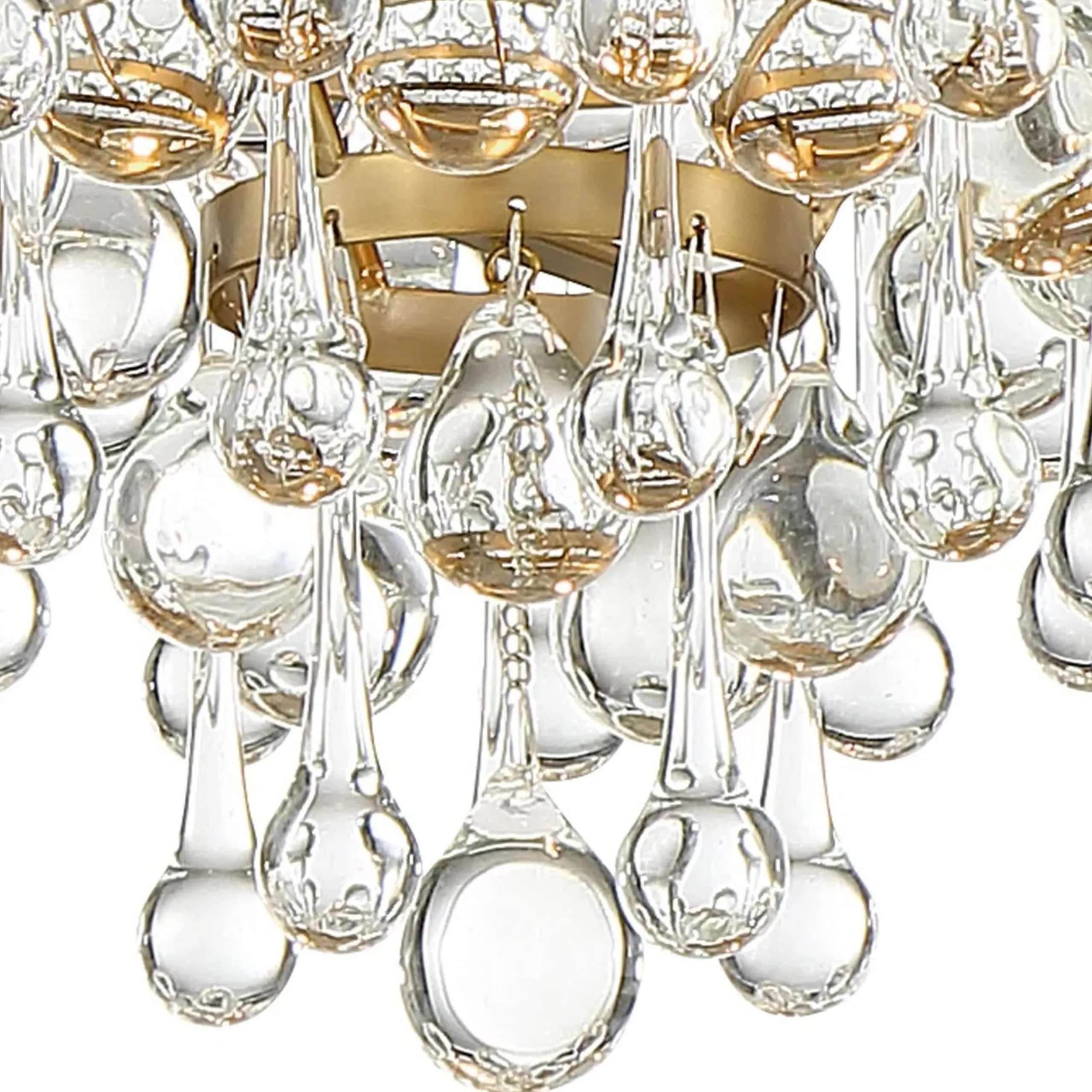 Crystal Ball Wedding Cake Ceiling Light