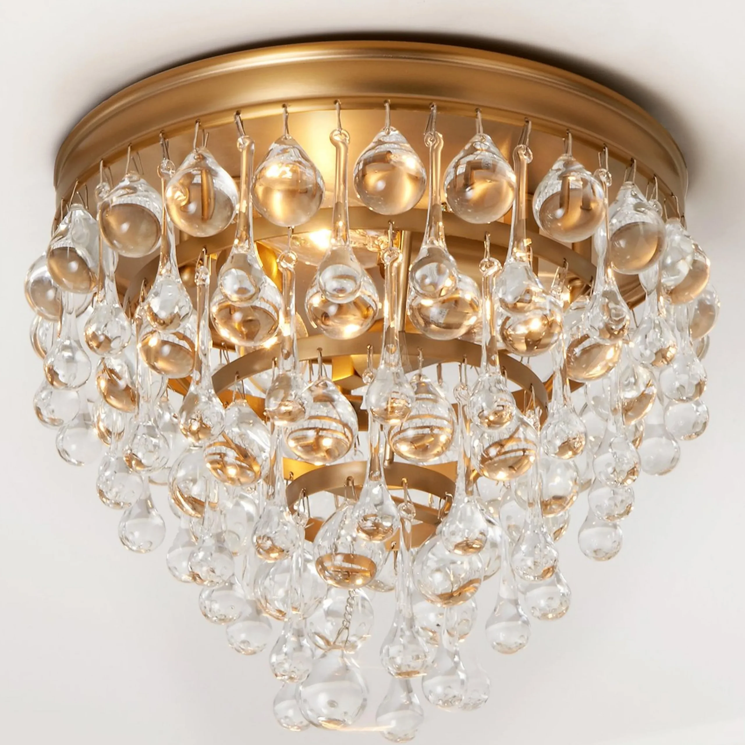 Crystal Ball Wedding Cake Ceiling Light