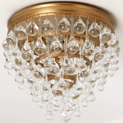 Crystal Ball Wedding Cake Ceiling Light