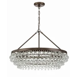 Crystal Ball Wedding Cake Chandelier