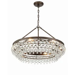 Crystal Ball Wedding Cake Chandelier