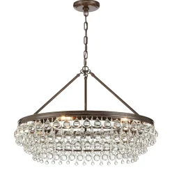 Crystal Ball Wedding Cake Chandelier