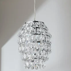 Crystal Curtain Mini Pendant Light