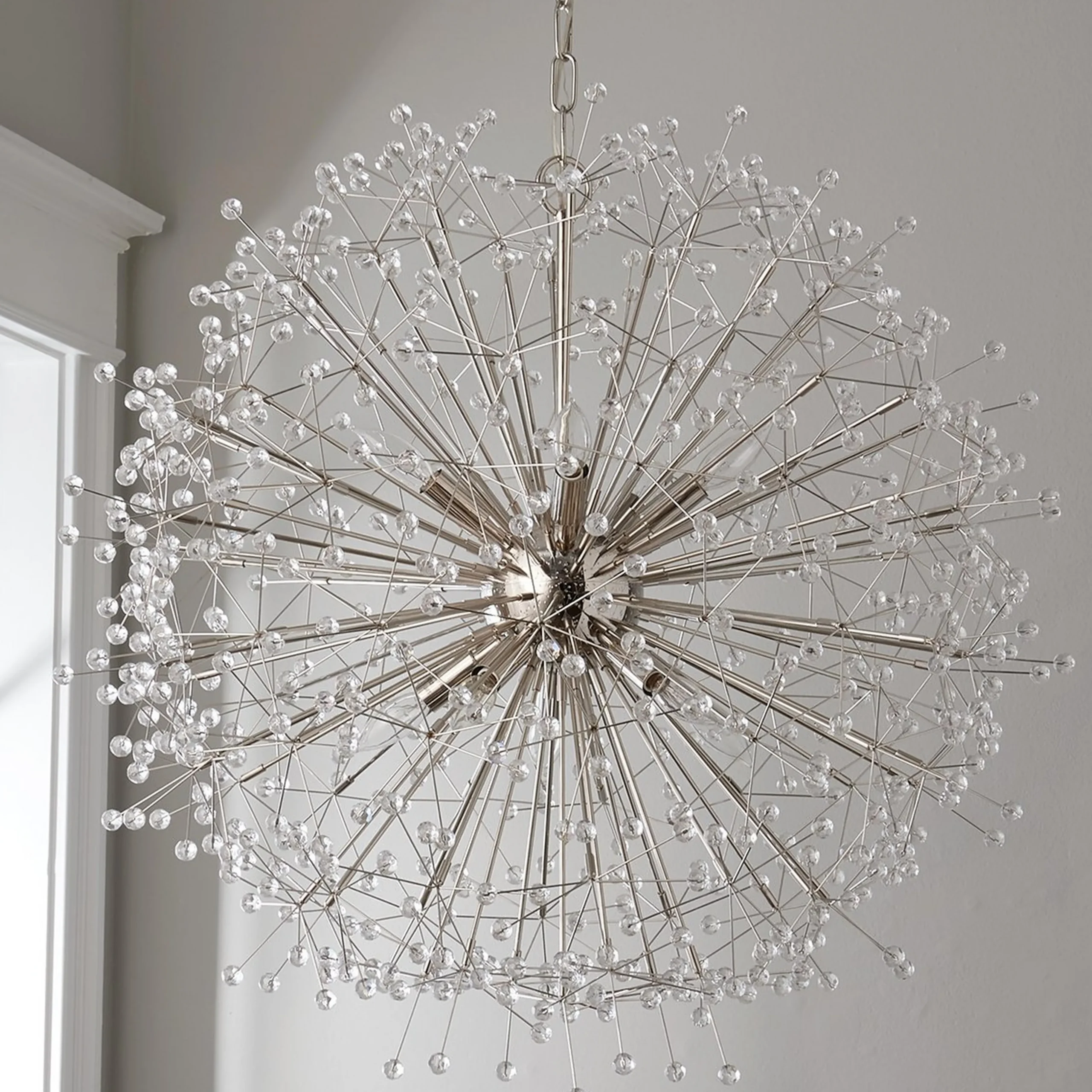 Crystal Dandelion Chandelier - Large