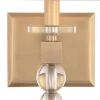 Crystal Poppy Sconce
