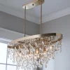 Crystal Springs Island Chandelier