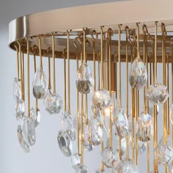 Crystal Springs Island Chandelier