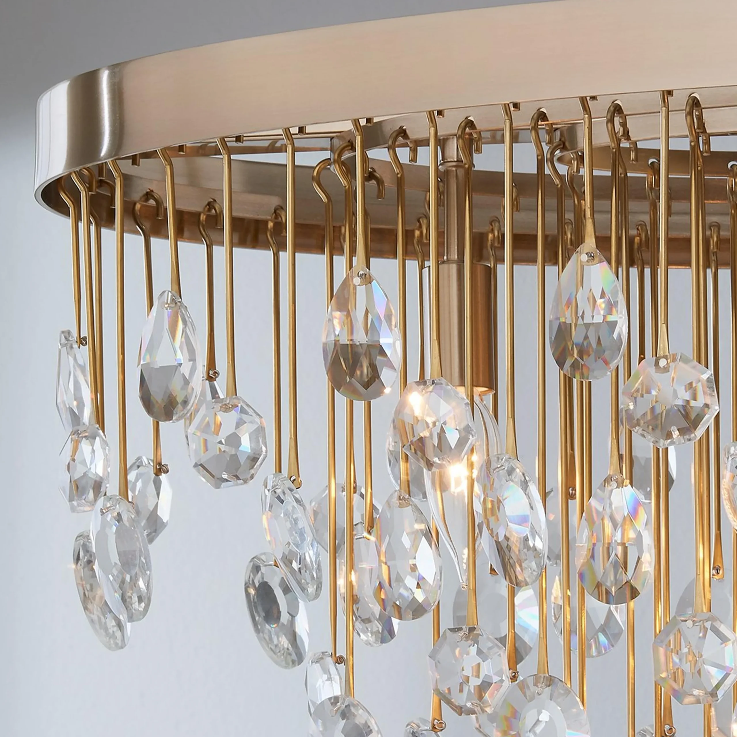 Crystal Springs Island Chandelier