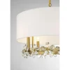 Crystal Wreath Chandelier