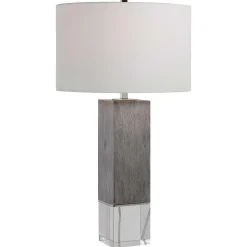 Cubed Contrast Table Lamp