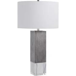 Cubed Contrast Table Lamp