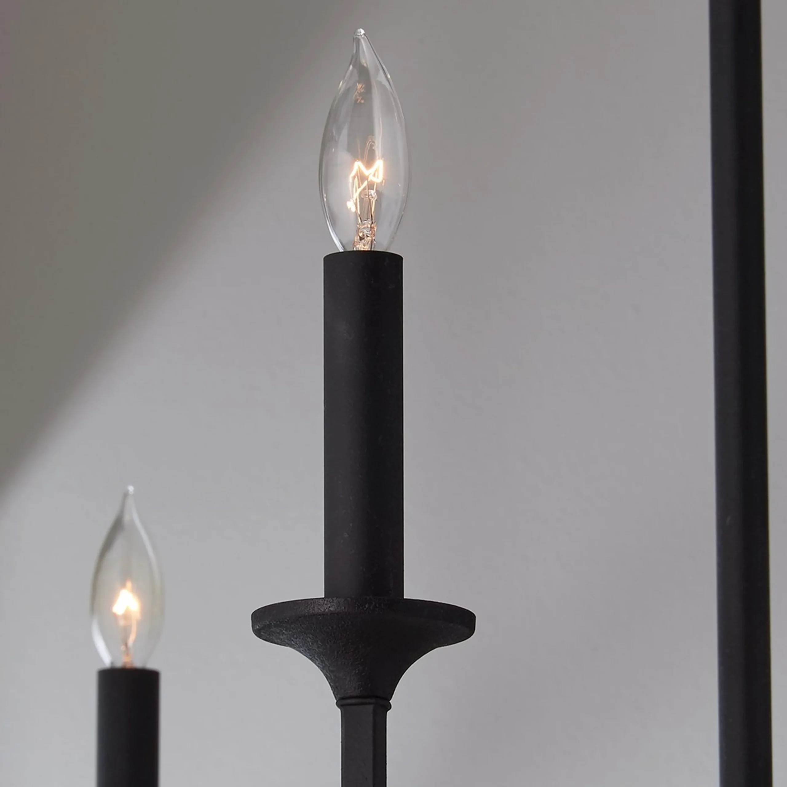 Curved Corner Chandelier - 8 Light