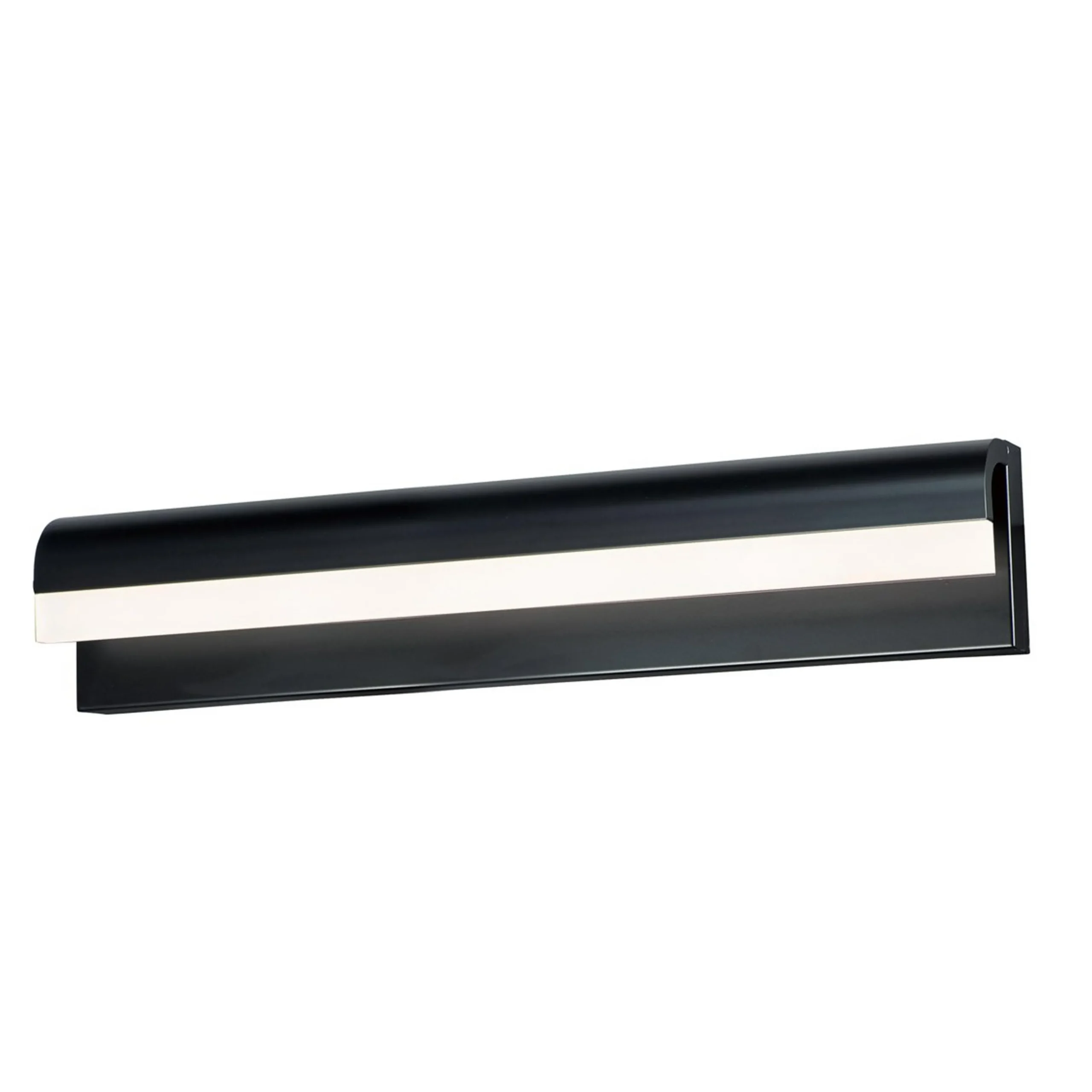 Curved LED Lean Vanity Light - Medium