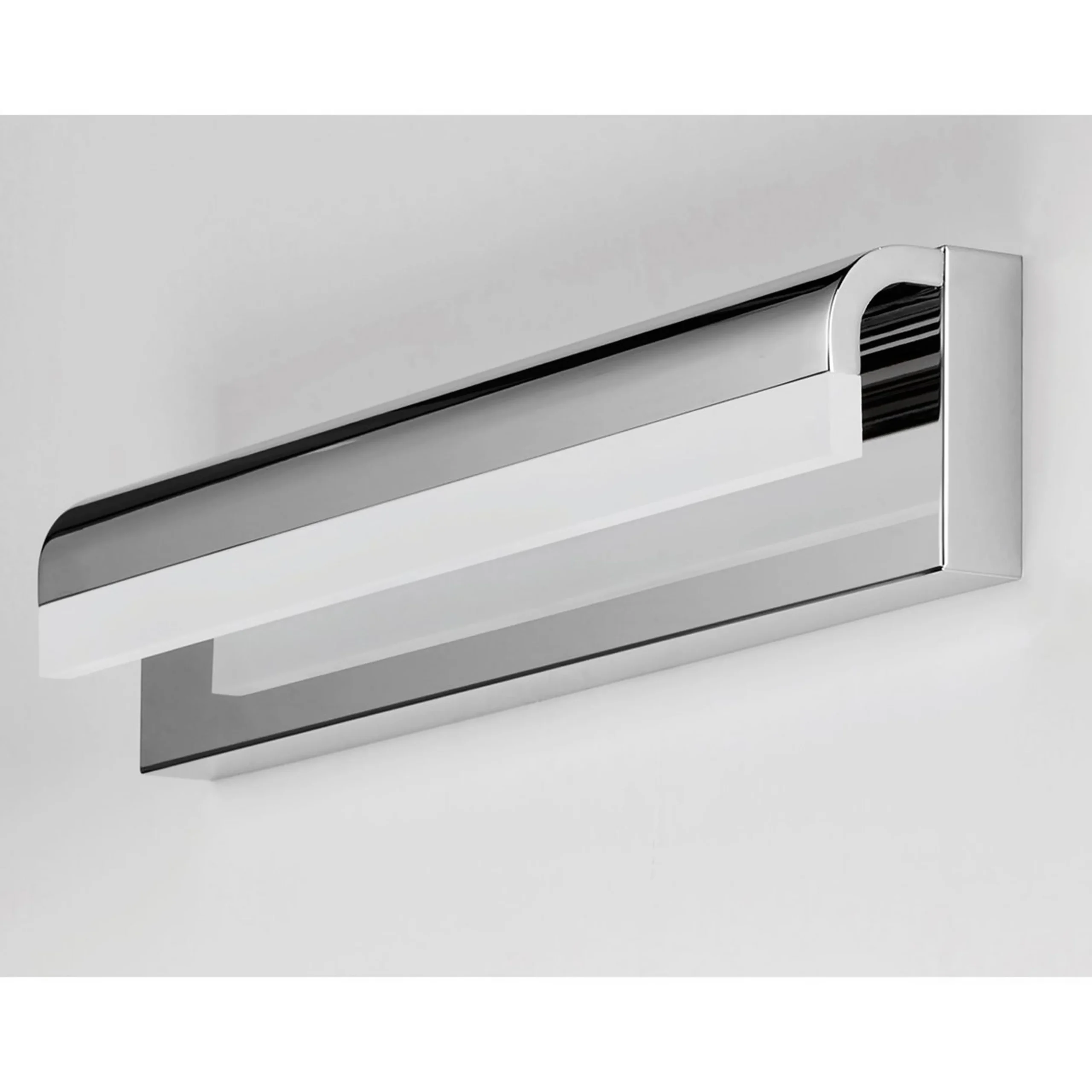 Curved LED Lean Vanity Light - Medium