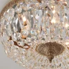 Cut Crystal Basket Ceiling Light - Large