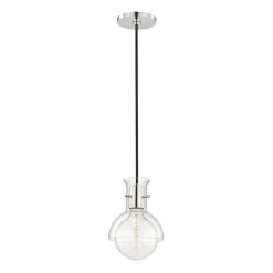 Cut Round Flask Pendant