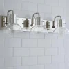 Cut Round Flask Vanity Light - 3 Light