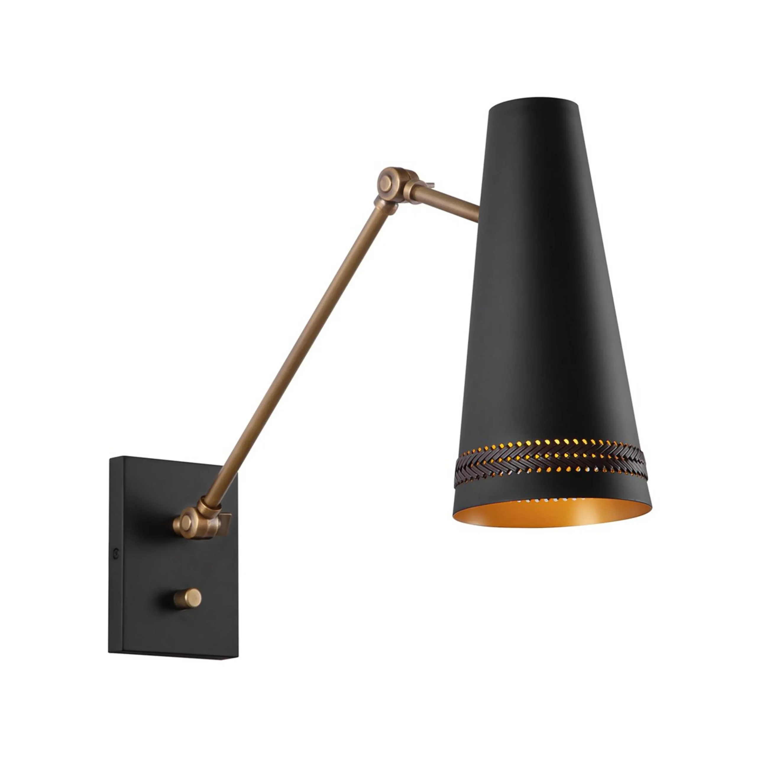 Davie Swing Arm Sconce