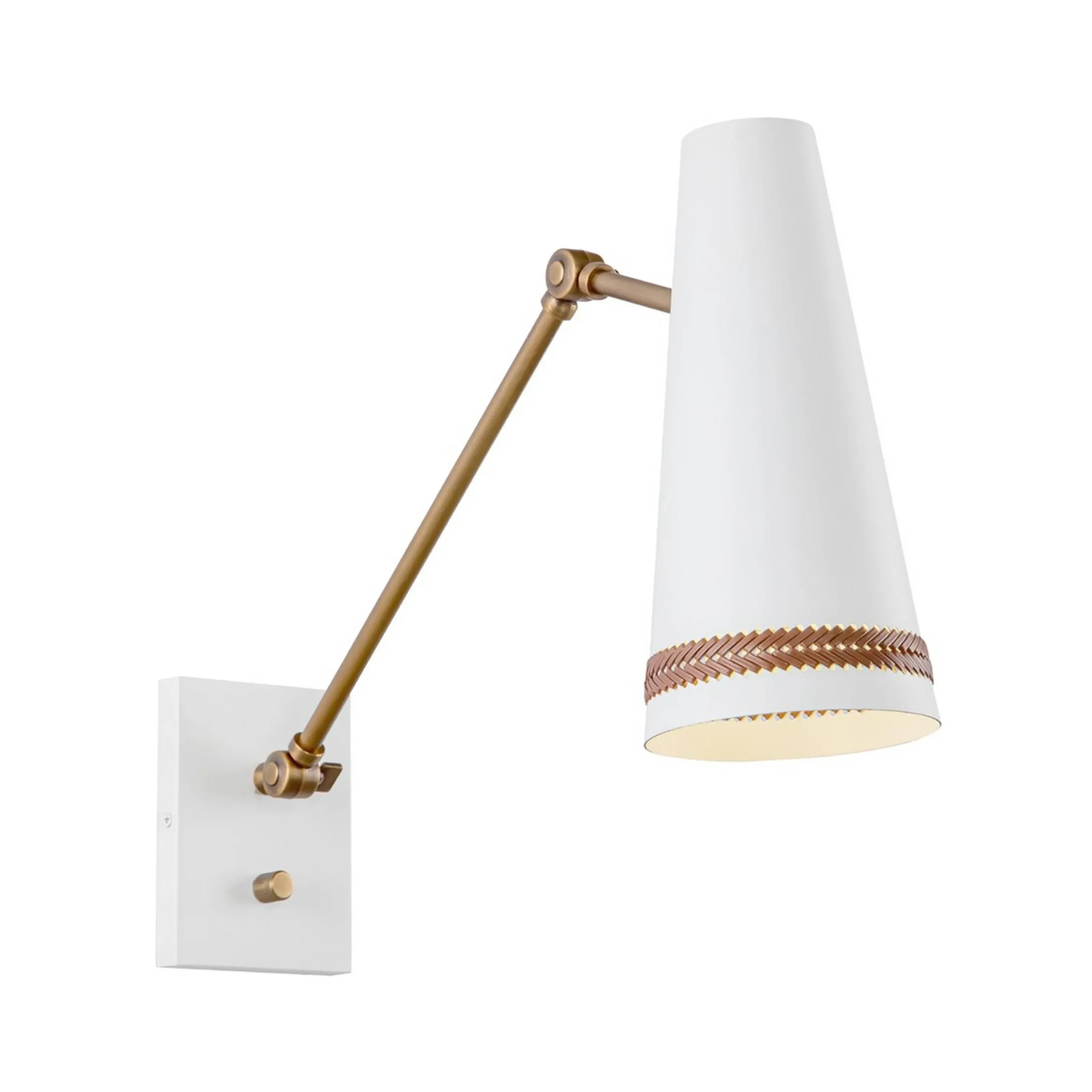Davie Swing Arm Sconce