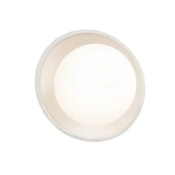 Delphi Ceramic Sconce - Bisque