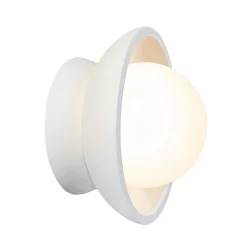 Delphi Ceramic Sconce - Bisque