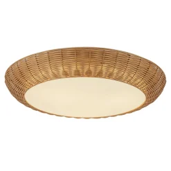 Demeter Rattan Ceiling Light - Large
