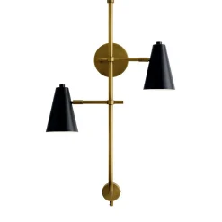 Desai Double Swing Arm Sconce