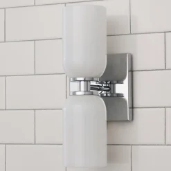 Devon Bath Sconce - 2 Light - Glass