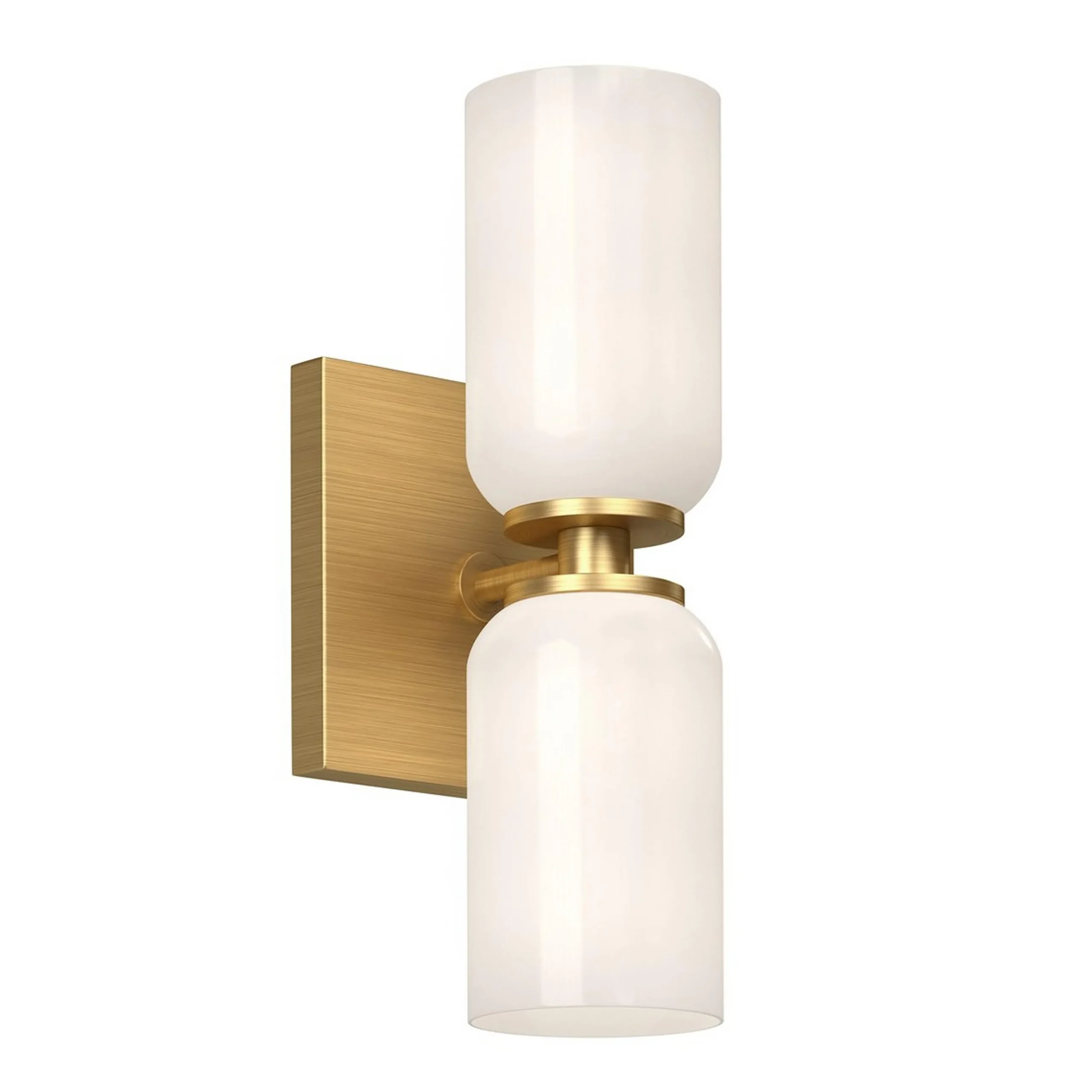 Devon Bath Sconce - 2 Light - Glass