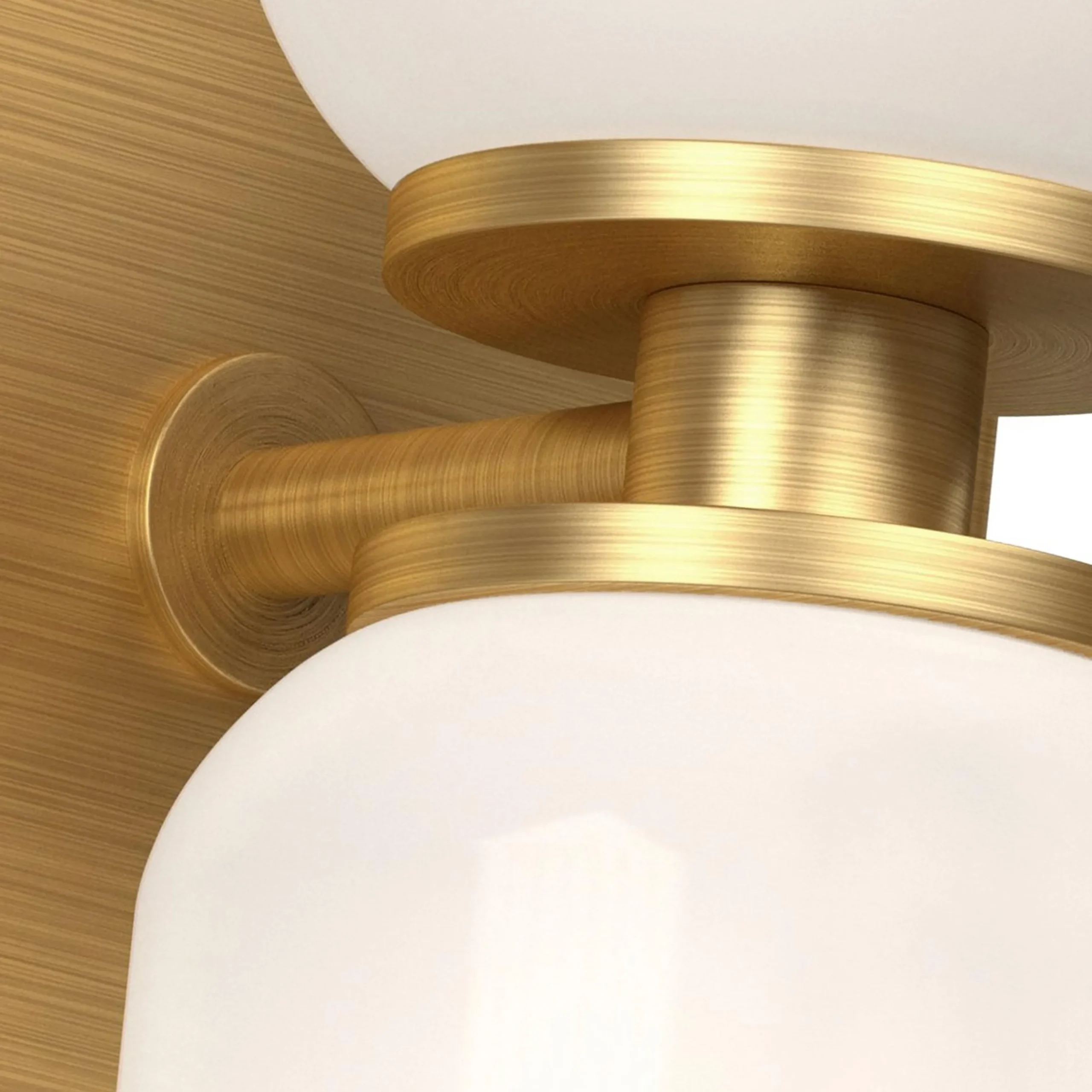 Devon Bath Sconce - 2 Light - Glass