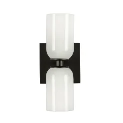 Devon Bath Sconce - 2 Light - Glass
