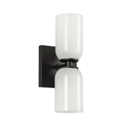 Devon Bath Sconce - 2 Light - Glass