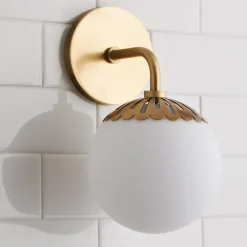 Dewdrop Globe Sconce