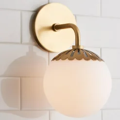 Dewdrop Globe Sconce