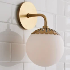 Dewdrop Globe Sconce