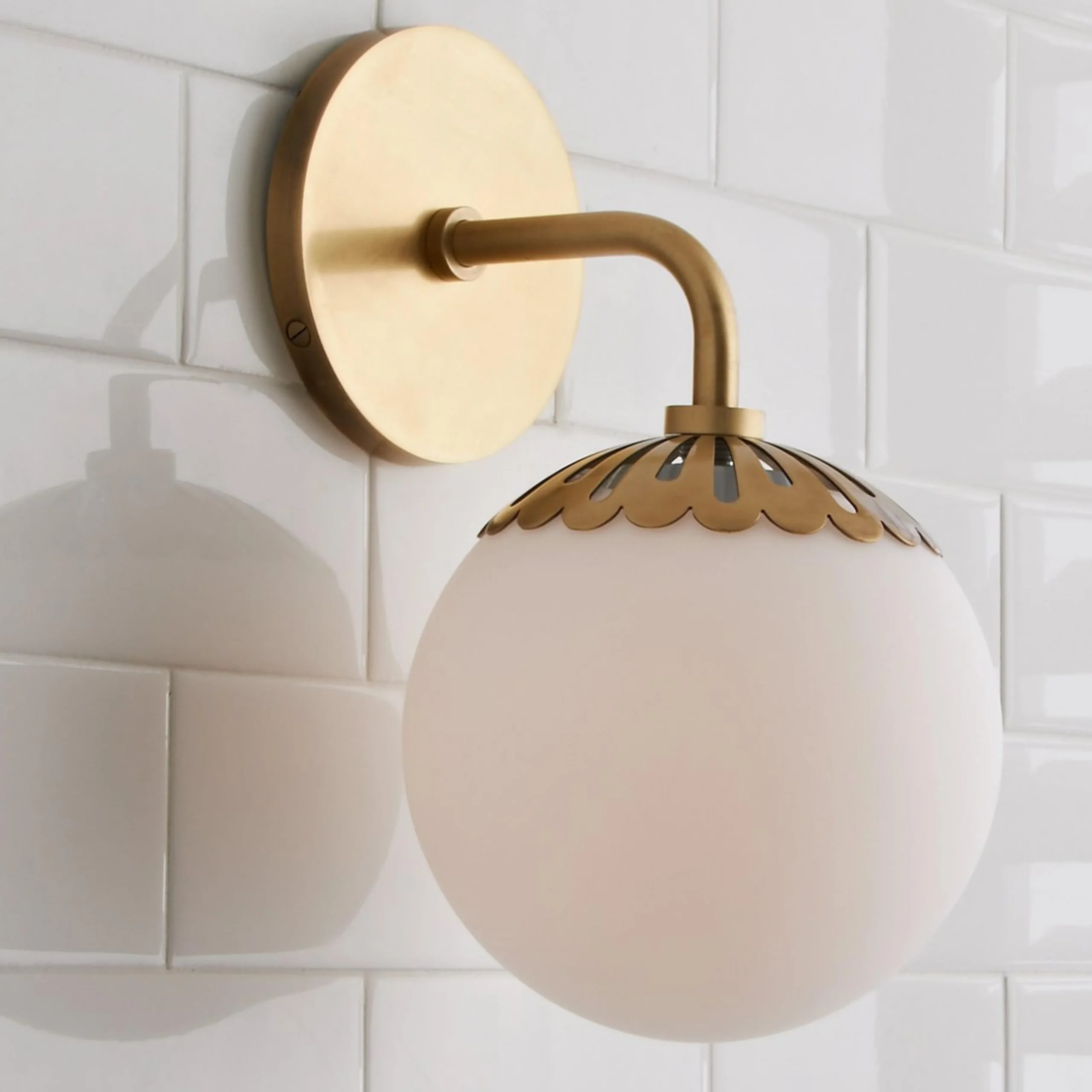 Dewdrop Globe Sconce