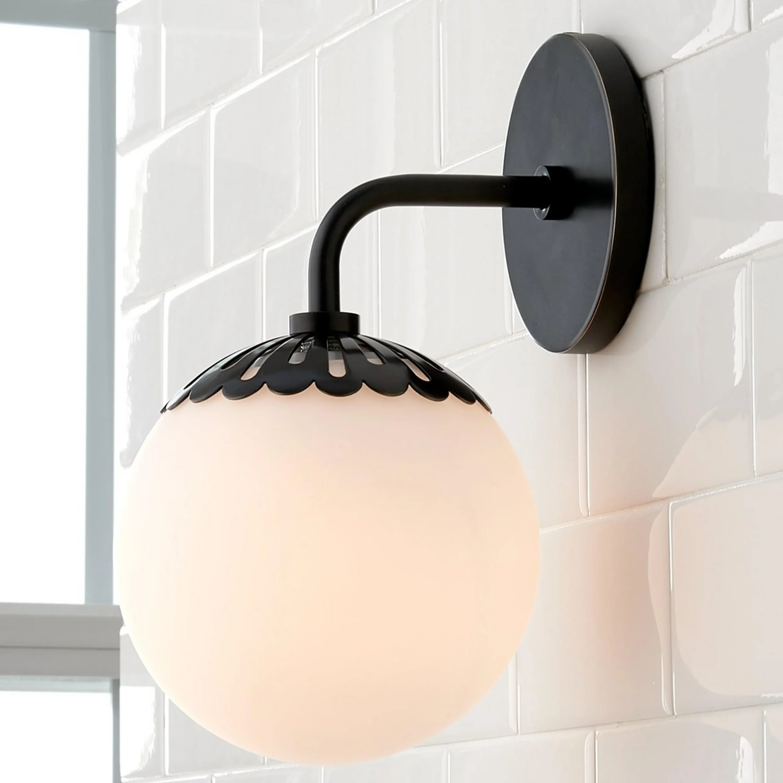 Dewdrop Globe Sconce